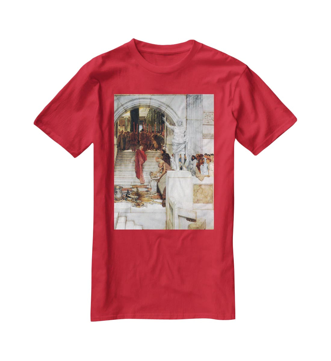 After the Audience by Alma Tadema T-Shirt - Canvas Art Rocks - 4