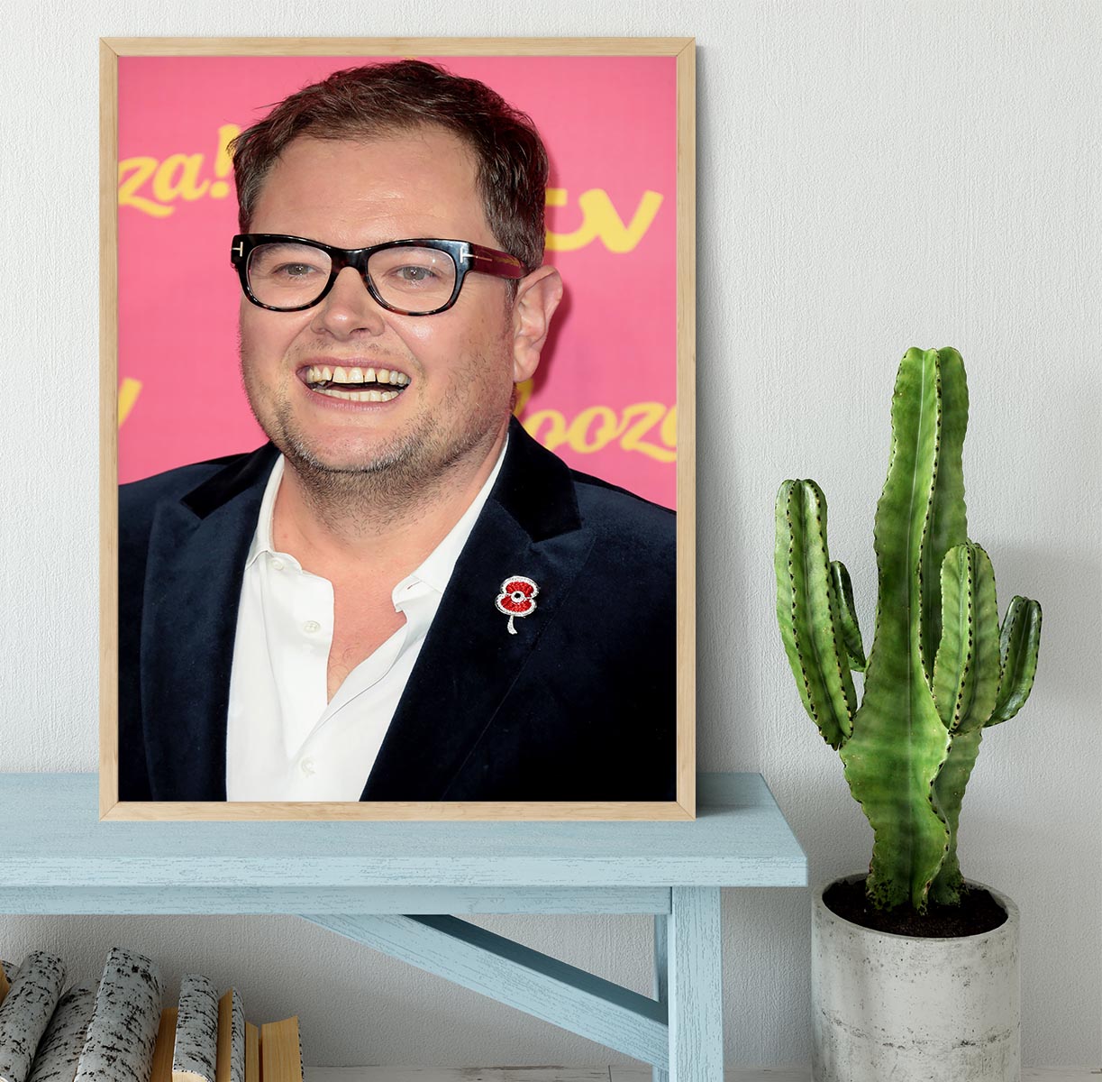 Alan Carr Framed Print - Canvas Art Rocks - 4