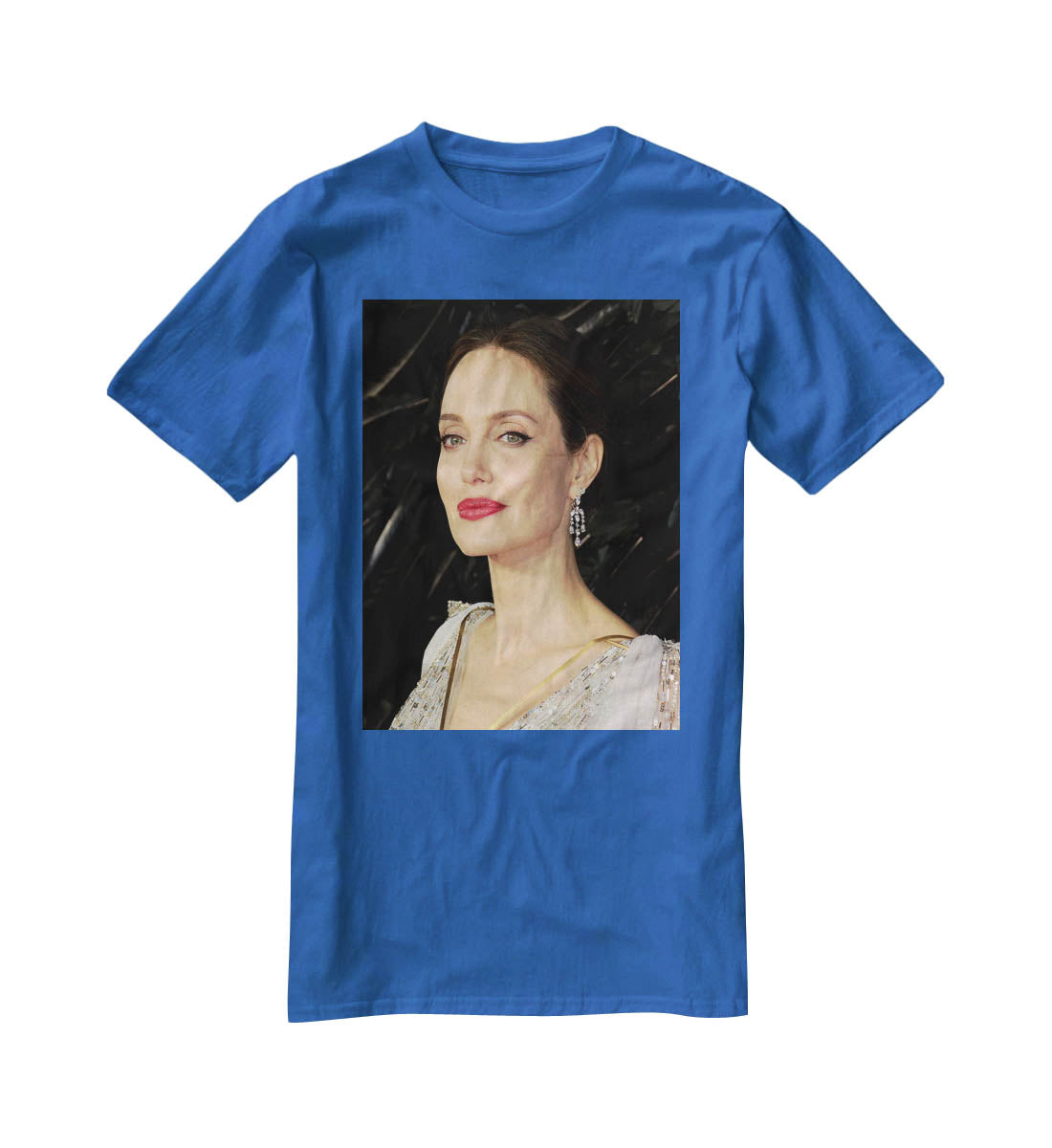 Angelina Jolie T Shirt Canvas Art Rocks