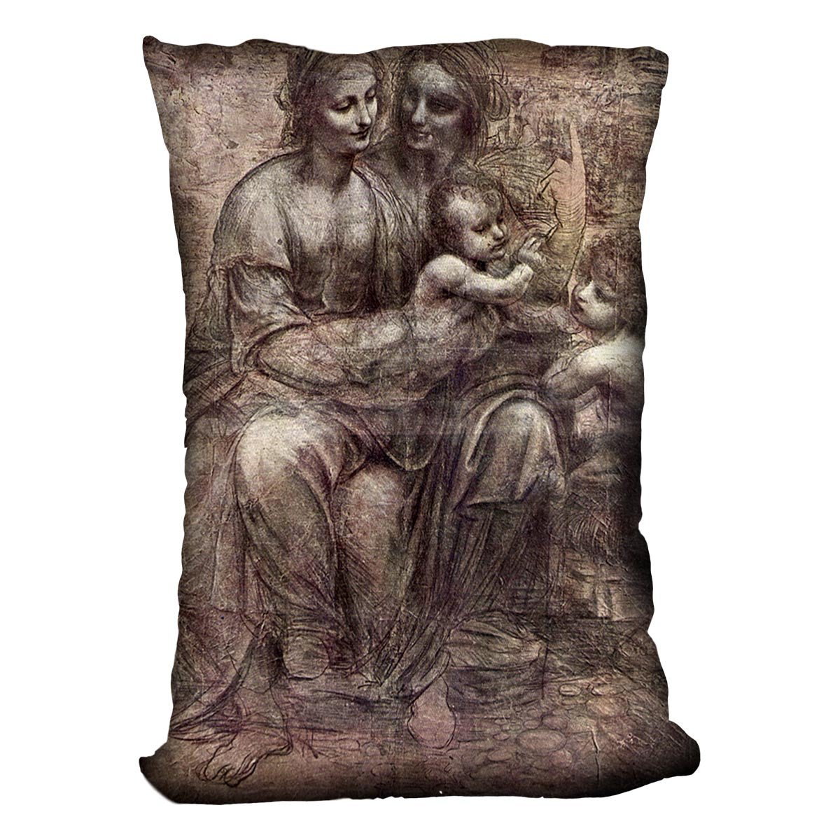 Anna Selbdritt by Da Vinci Cushion