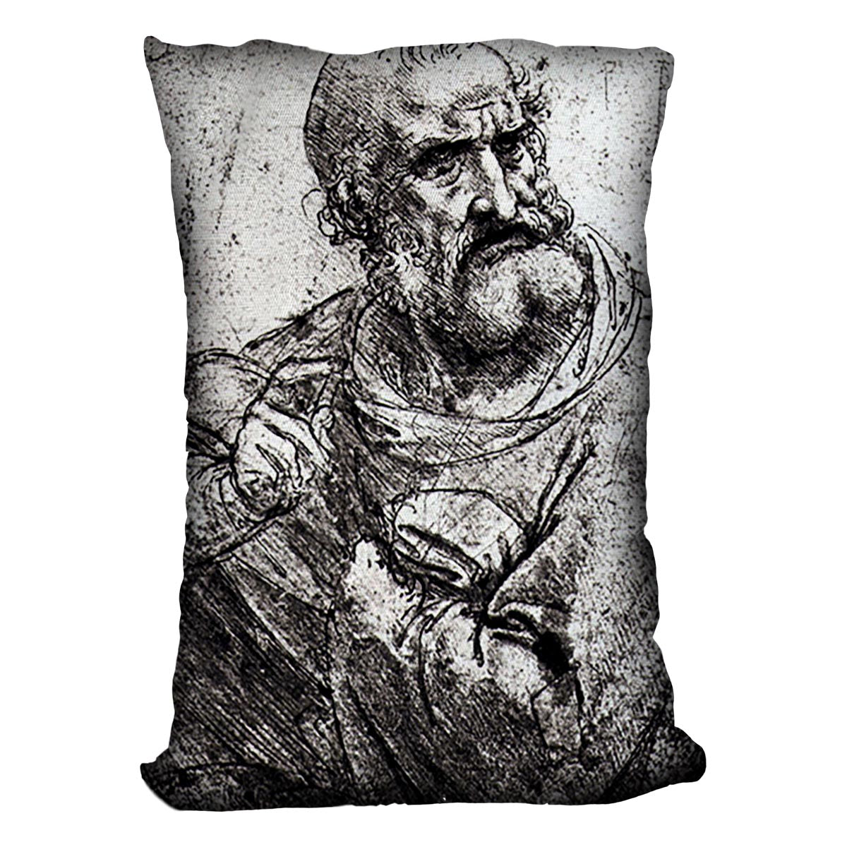 Apostle holy communion by Da Vinci Cushion