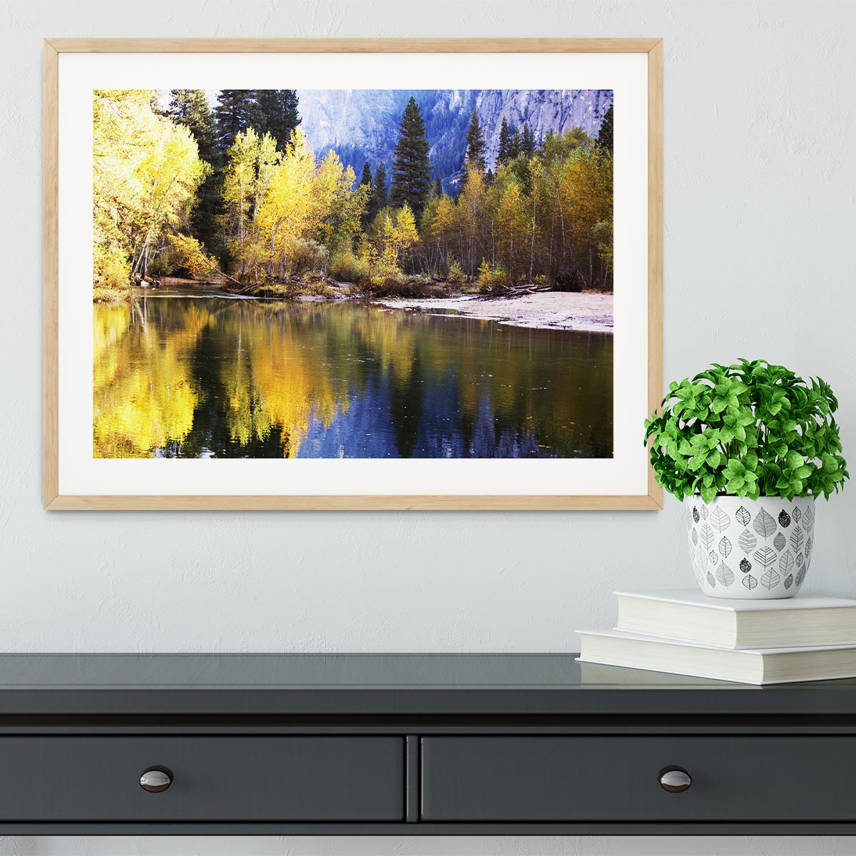 Autumn scene Framed Print - Canvas Art Rocks - 3