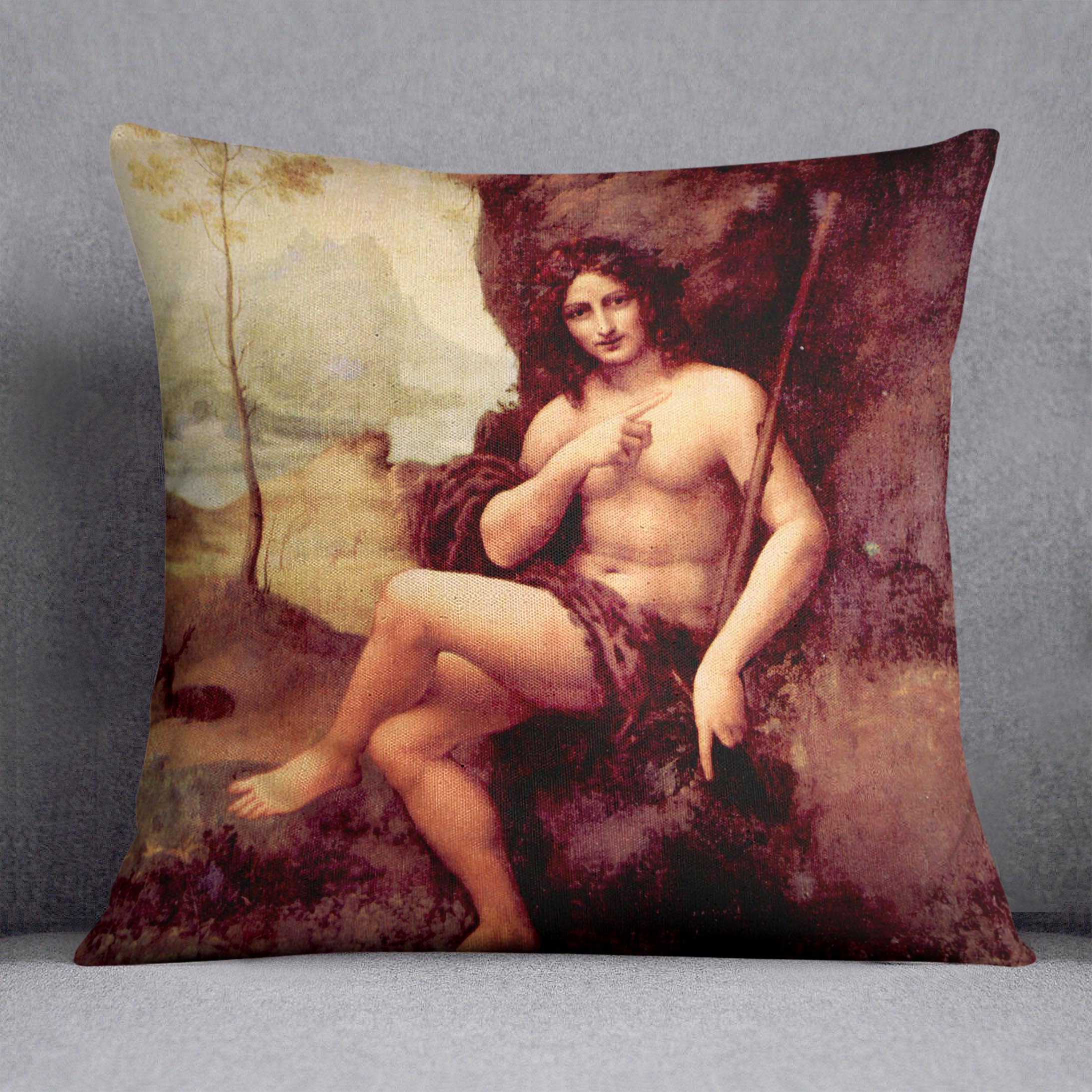 Bacchus by Da Vinci Cushion