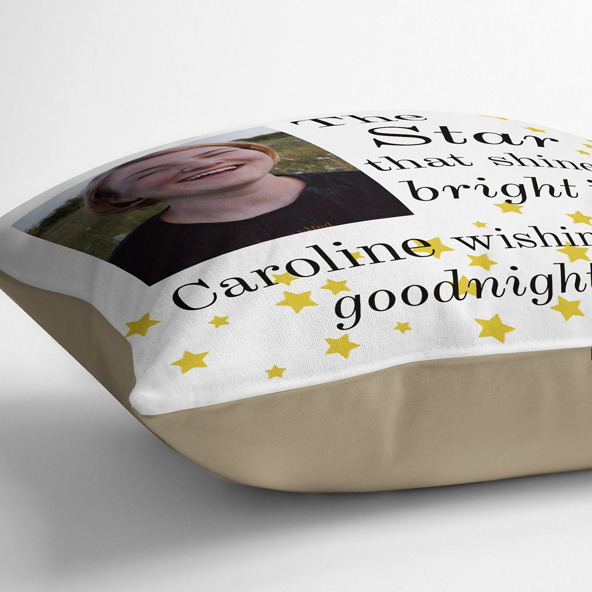 Star That Shines Memorial Personalised Cushion