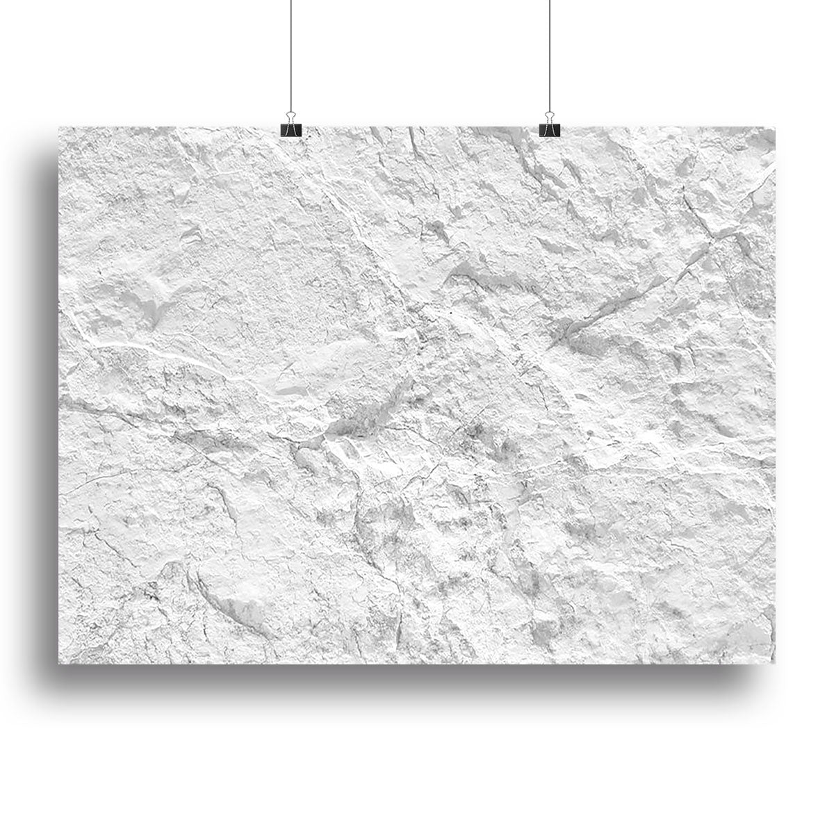 Background of white stone Canvas Print or Poster - Canvas Art Rocks - 2