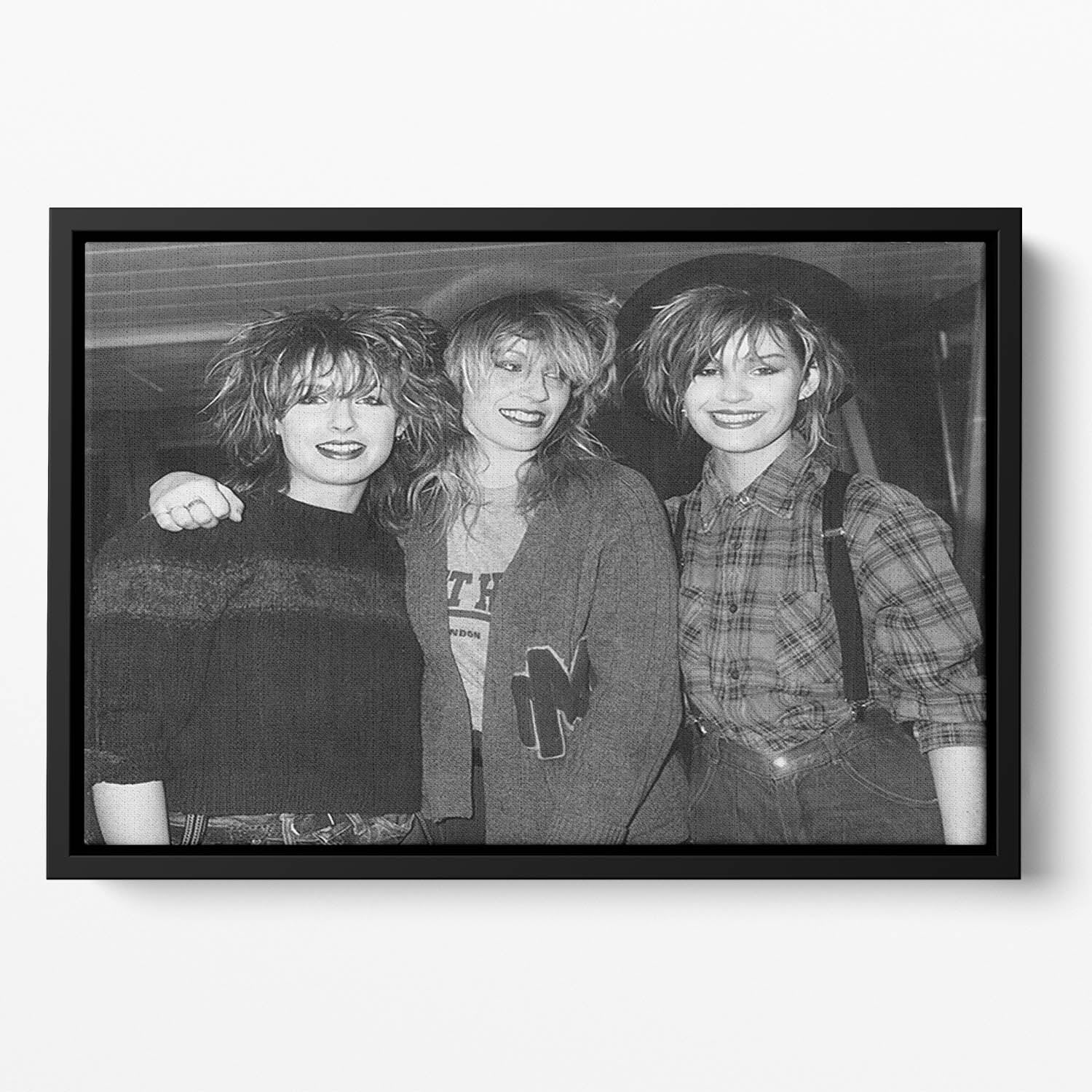 Bananarama Floating Framed Canvas