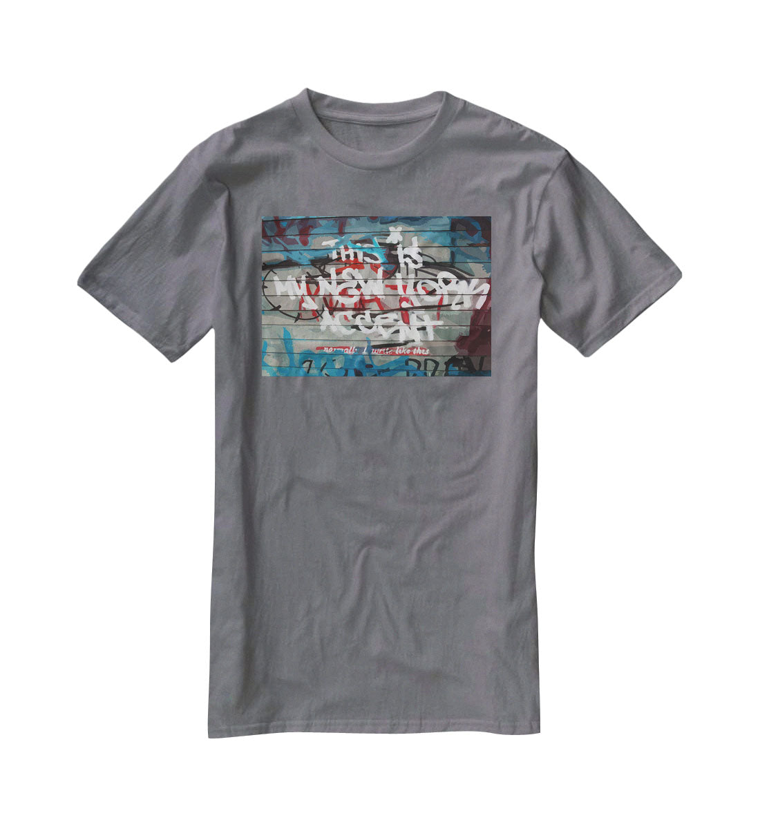 Banksy New York Accent T-Shirt - Canvas Art Rocks - 3