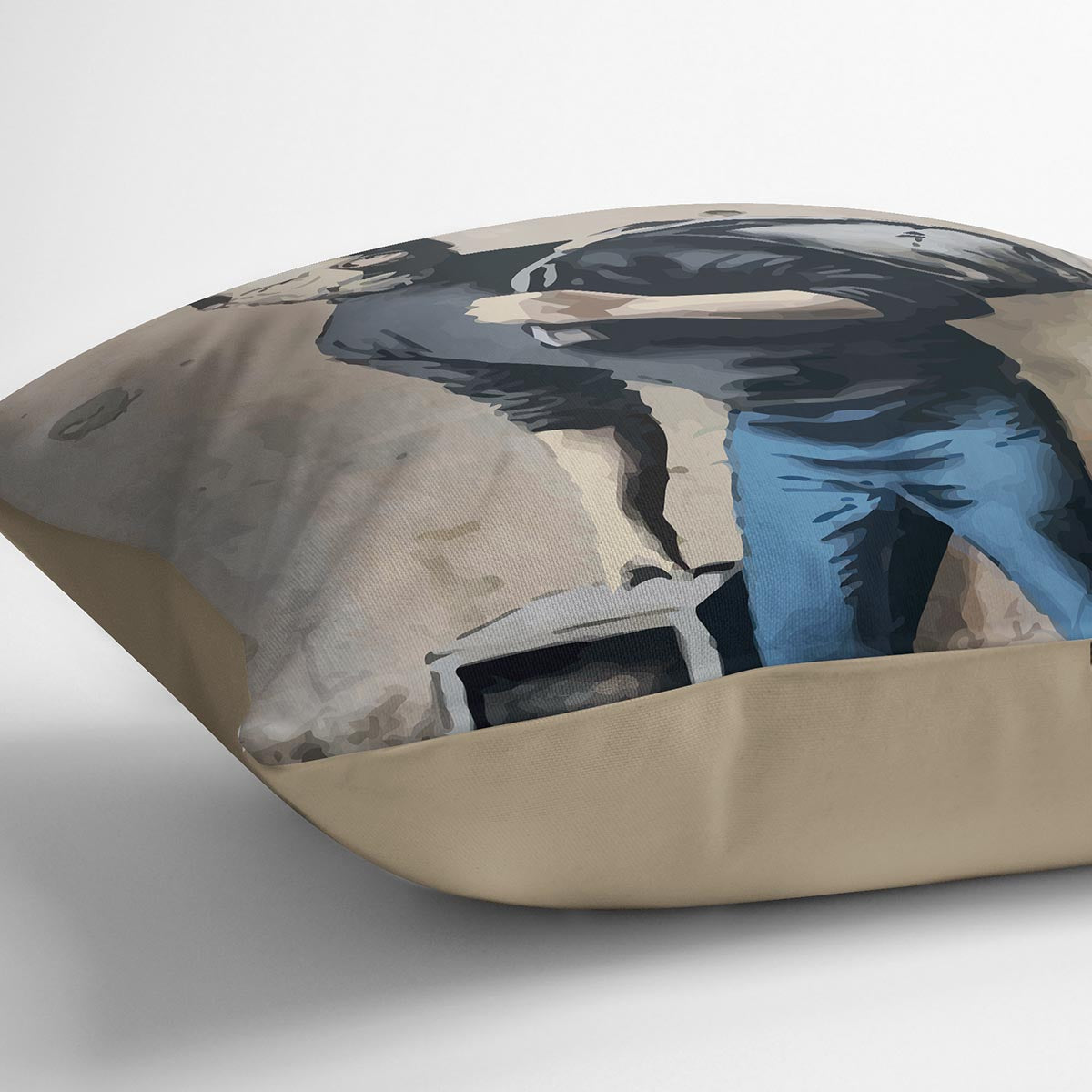 Banksy Steve Jobs Cushion