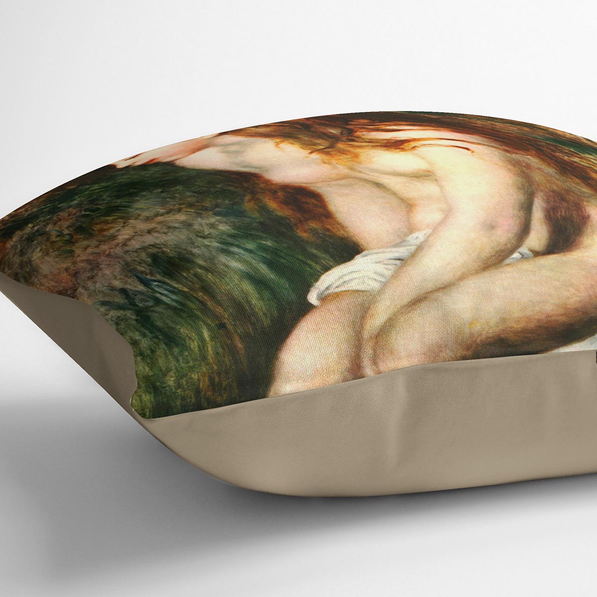 Bathing by Renoir Cushion