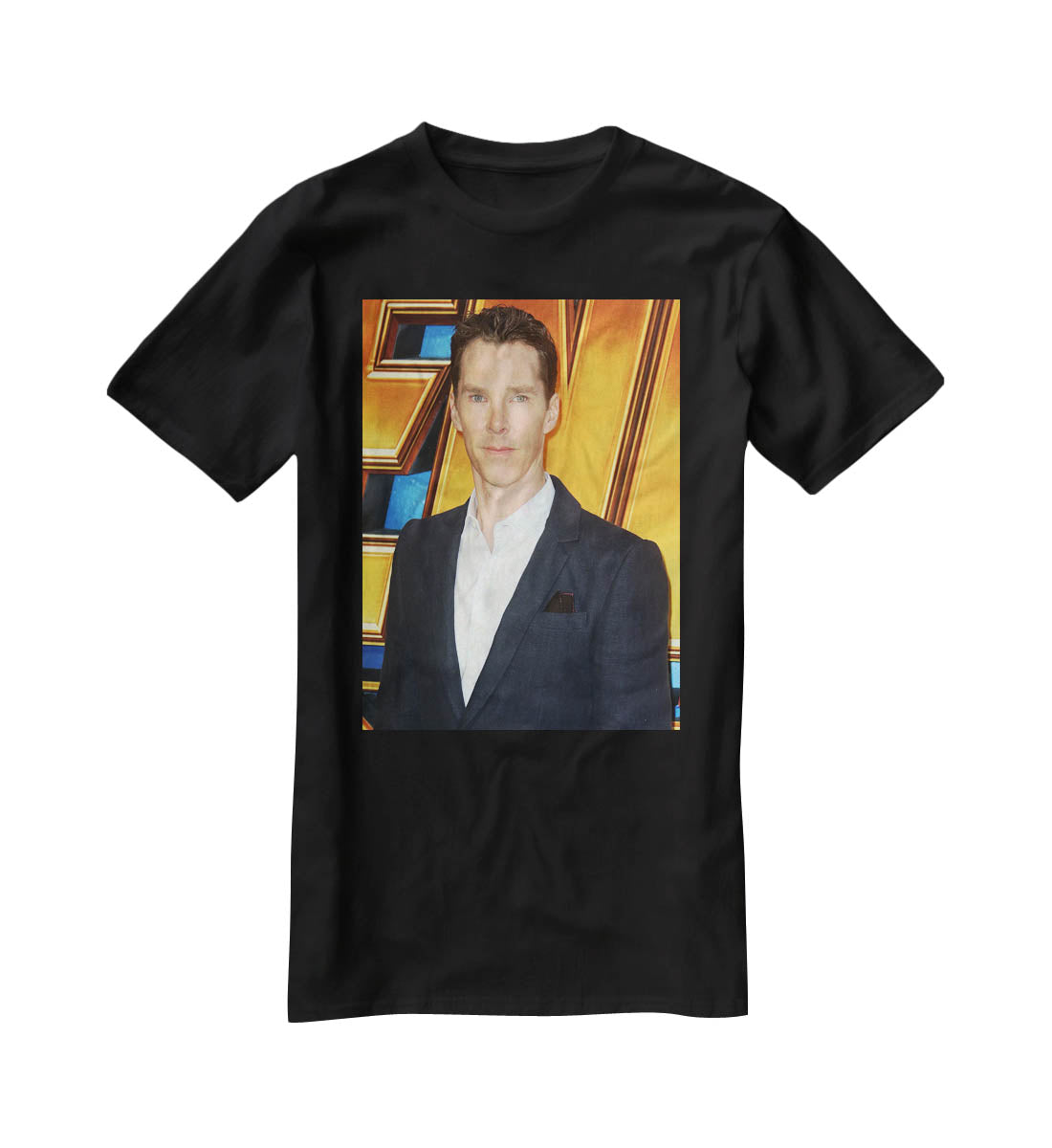 Benedict Cumberbatch T-Shirt - Canvas Art Rocks - 1