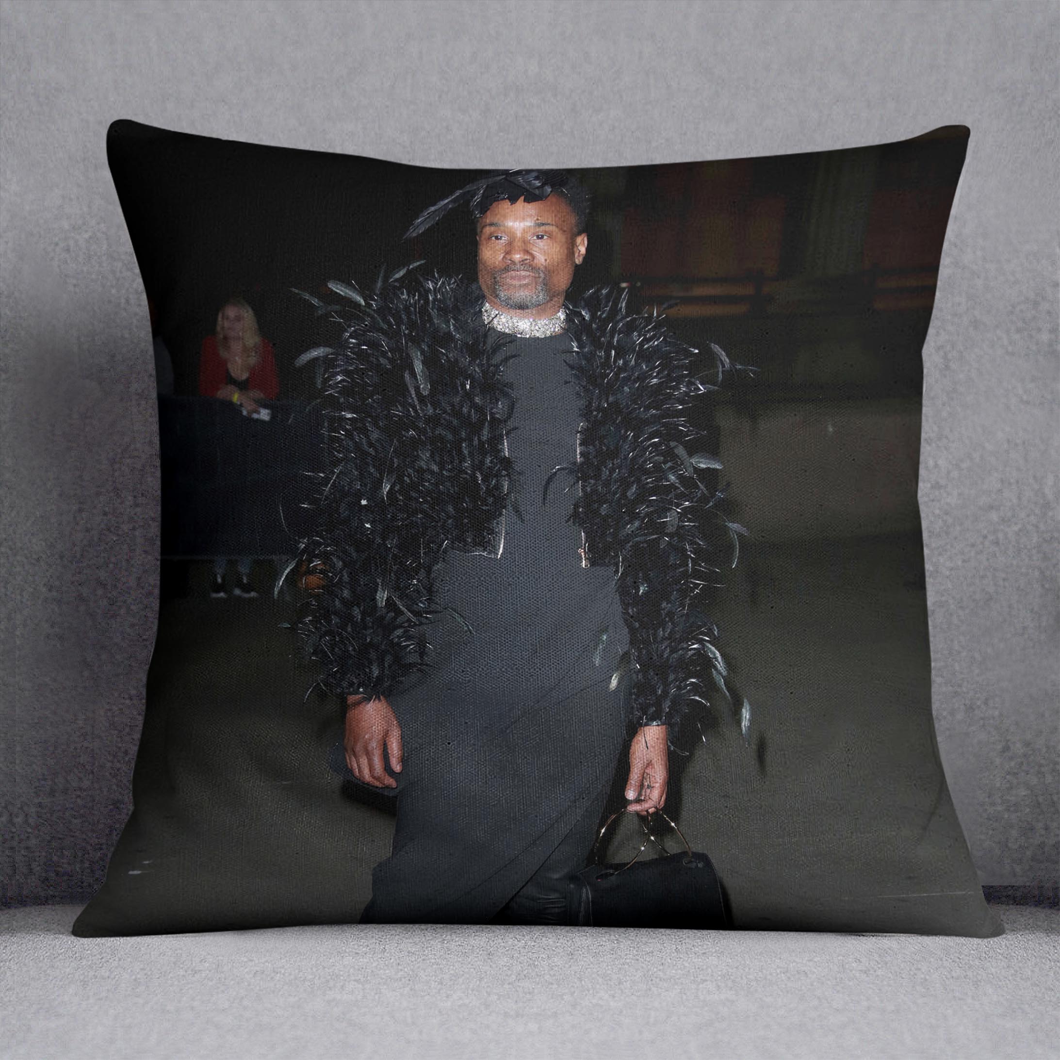 Billy Porter Cushion - Canvas Art Rocks - 1