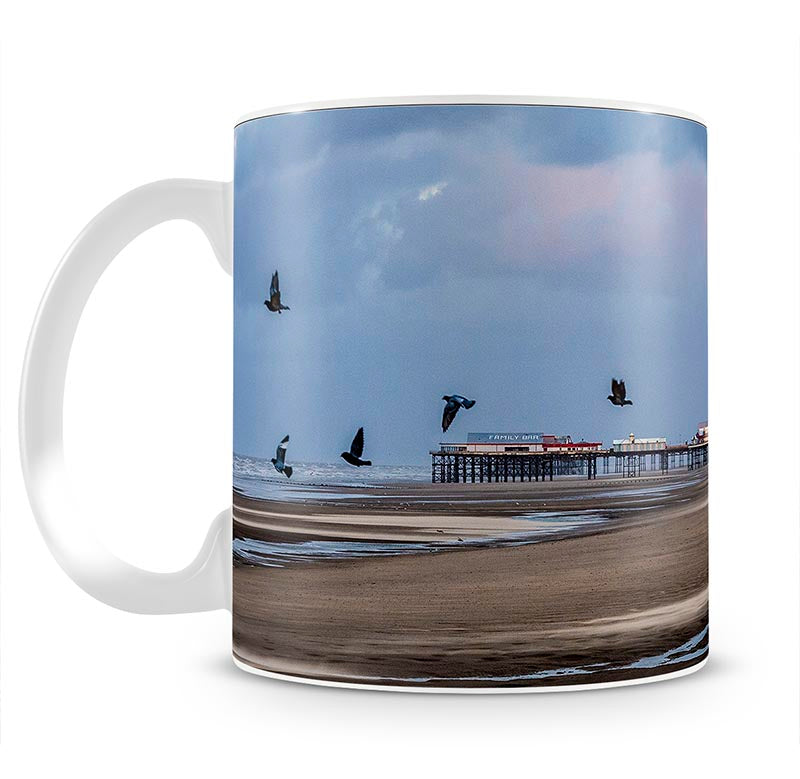 Blackpool view Mug - Canvas Art Rocks - 1