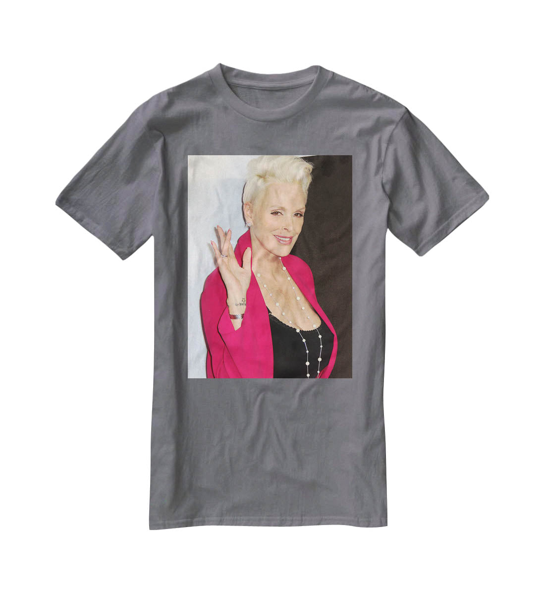 Brigitte Nielsen T-Shirt - Canvas Art Rocks - 3