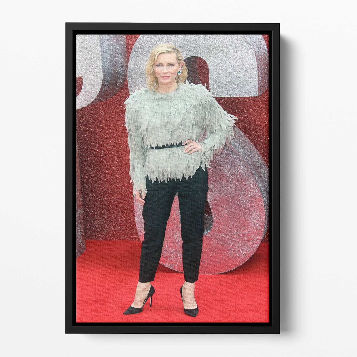 Cate Blanchett Floating Framed Canvas