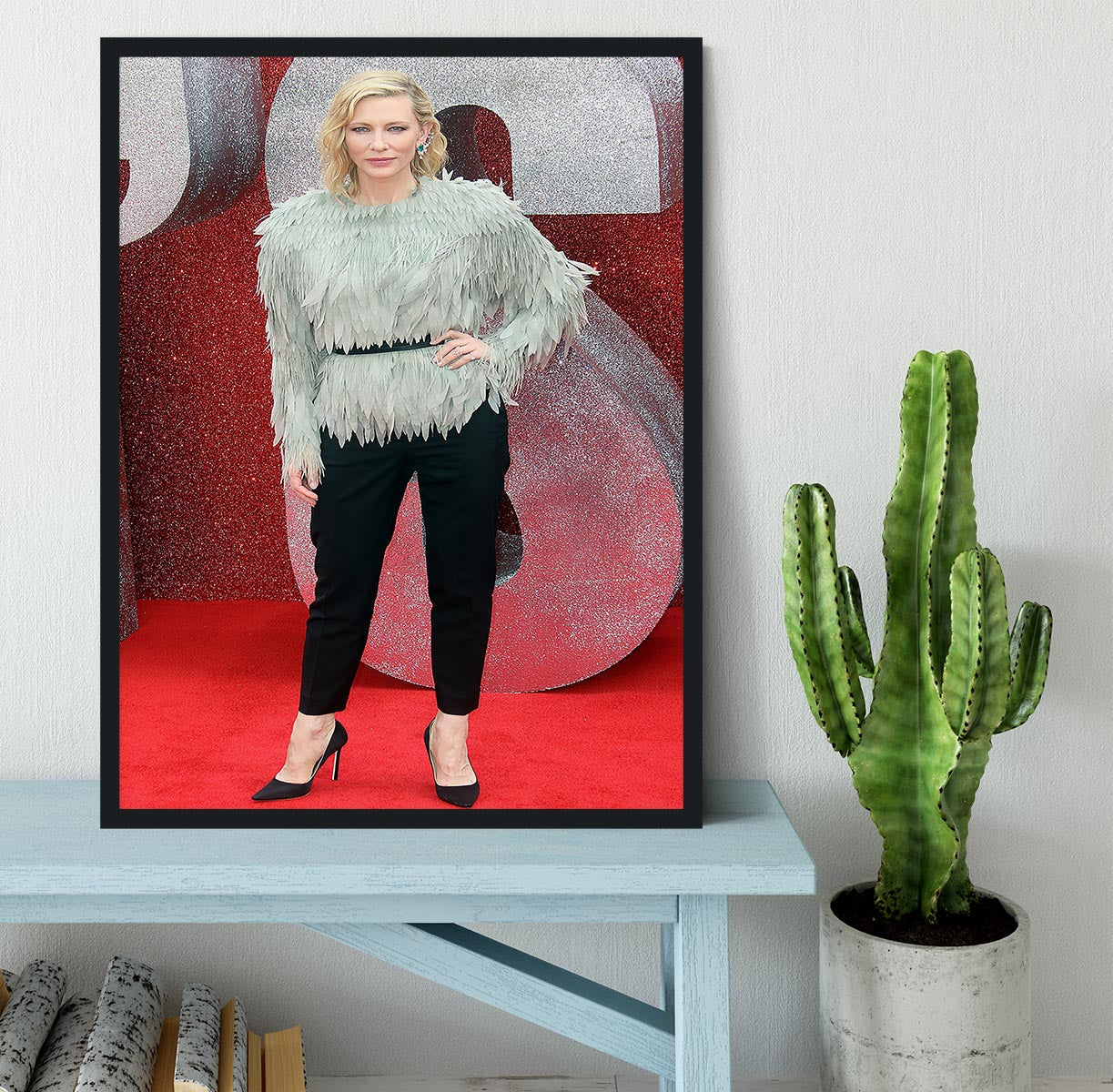 Cate Blanchett Framed Print - Canvas Art Rocks - 2