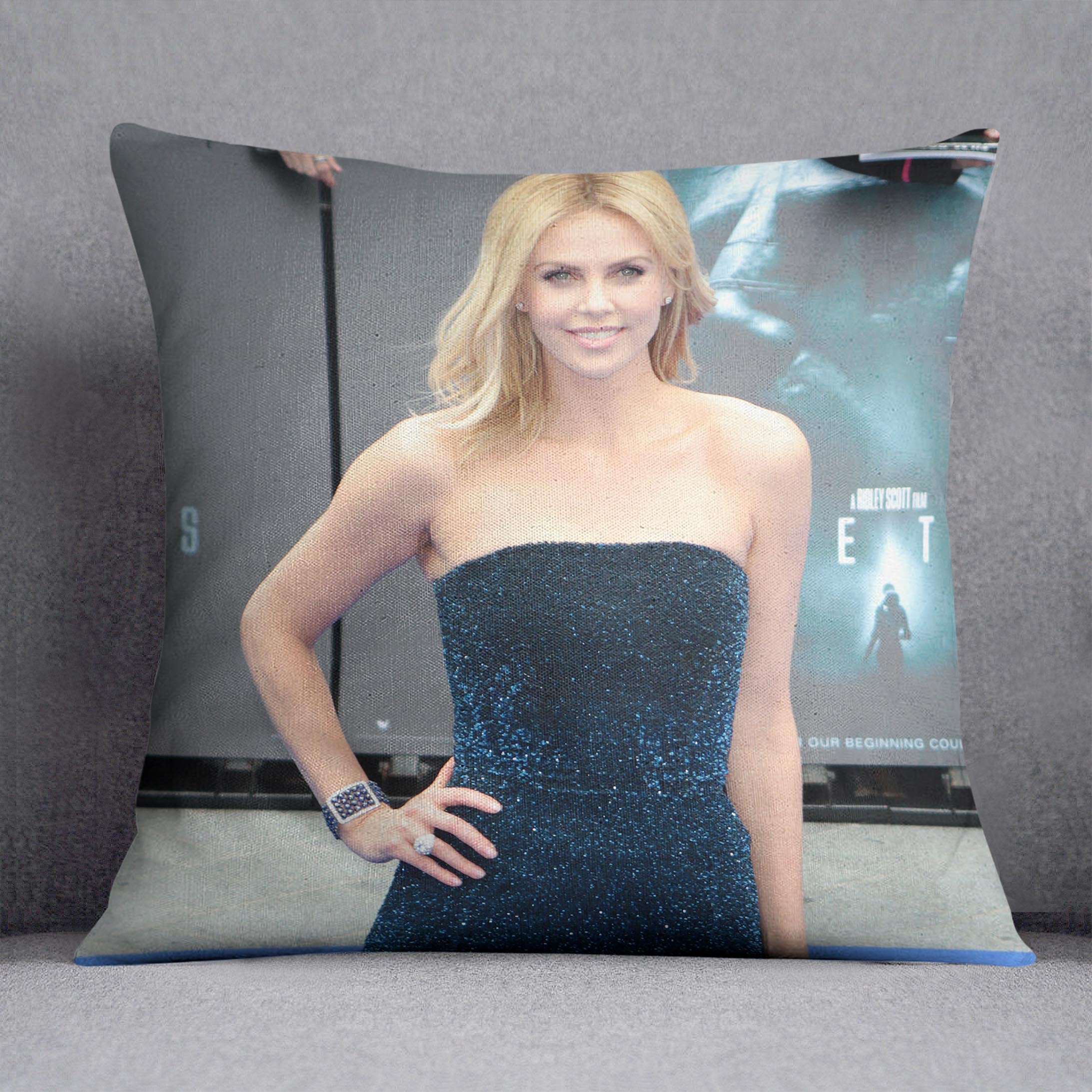 Charlize Theron Cushion