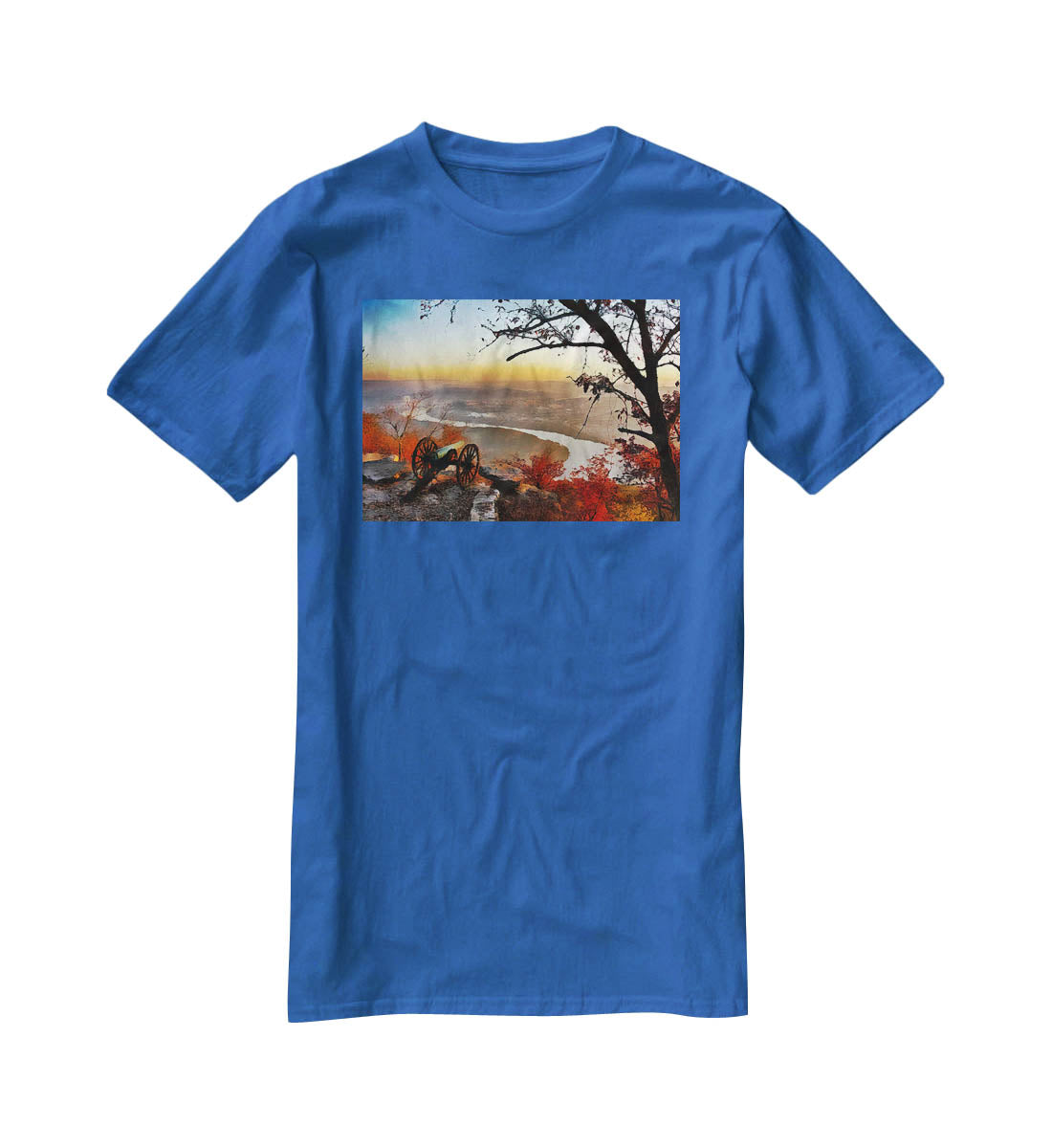 Chattanooga Campaign Painting T-Shirt - Canvas Art Rocks - 2