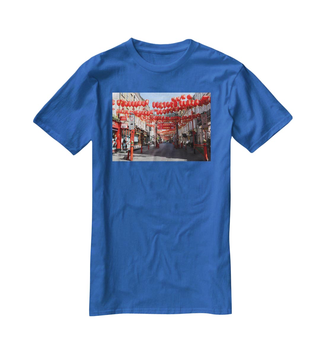 Chinatown London under Lockdown 2020 T-Shirt - Canvas Art Rocks - 2