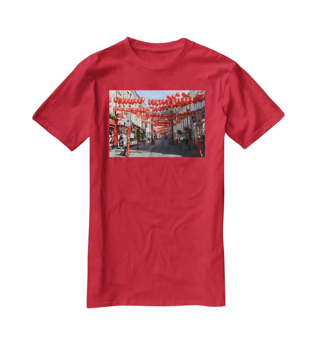 Chinatown London under Lockdown 2020 T-Shirt - Canvas Art Rocks - 4