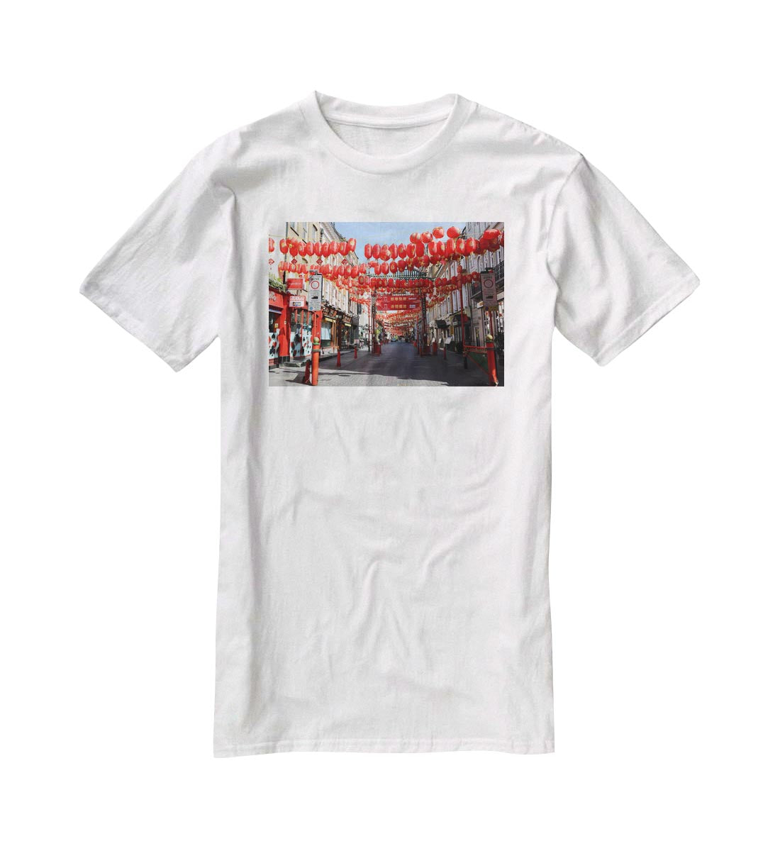 Chinatown London under Lockdown 2020 T-Shirt - Canvas Art Rocks - 5