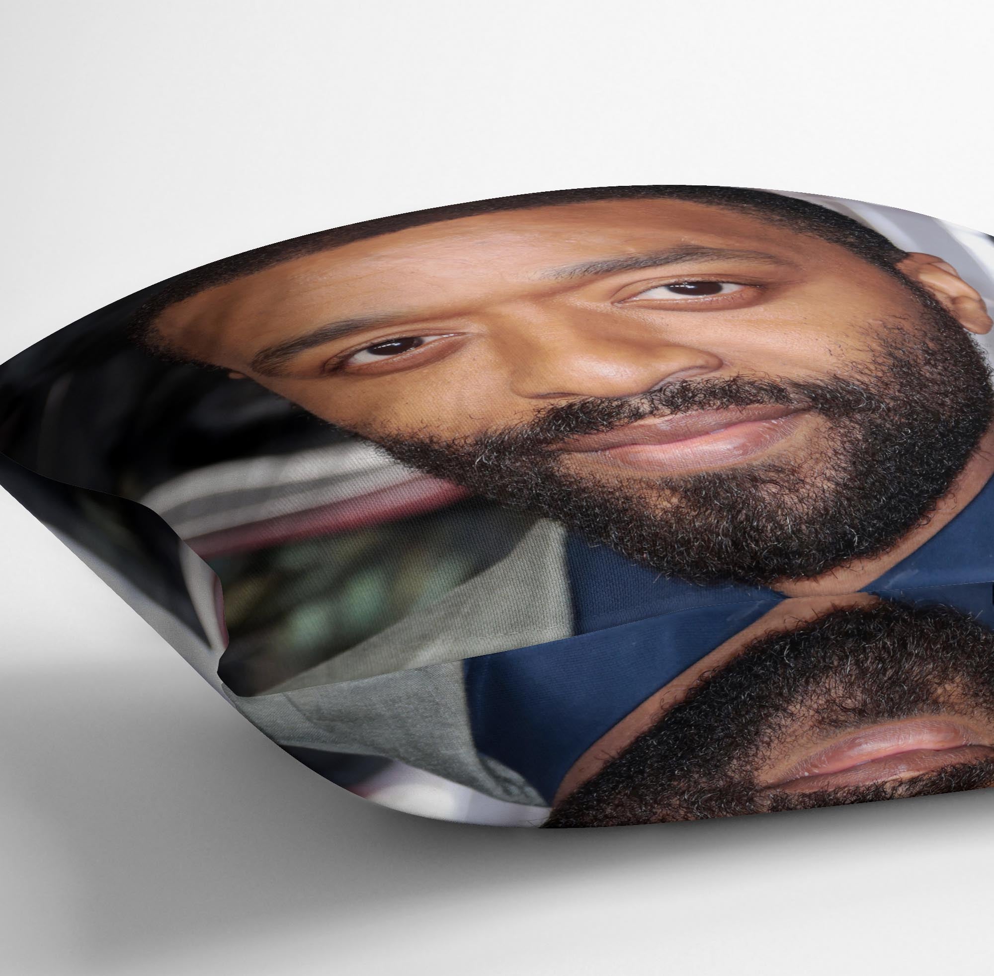 Chiwetel Ejiofor Cushion - Canvas Art Rocks - 3