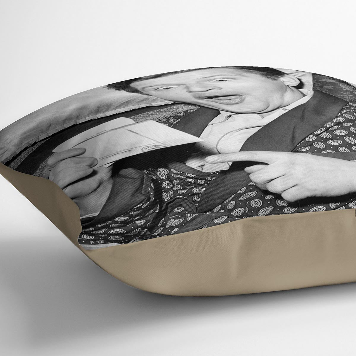 Comedian Benny Hill Cushion