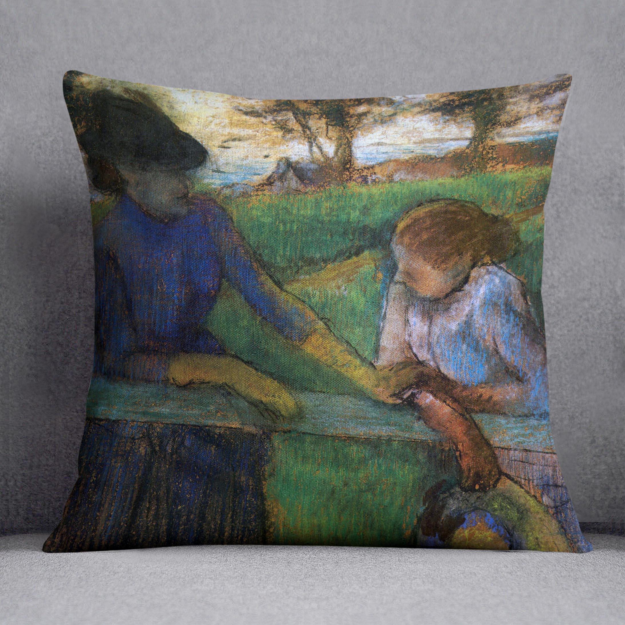 Conversation by Degas Cushion