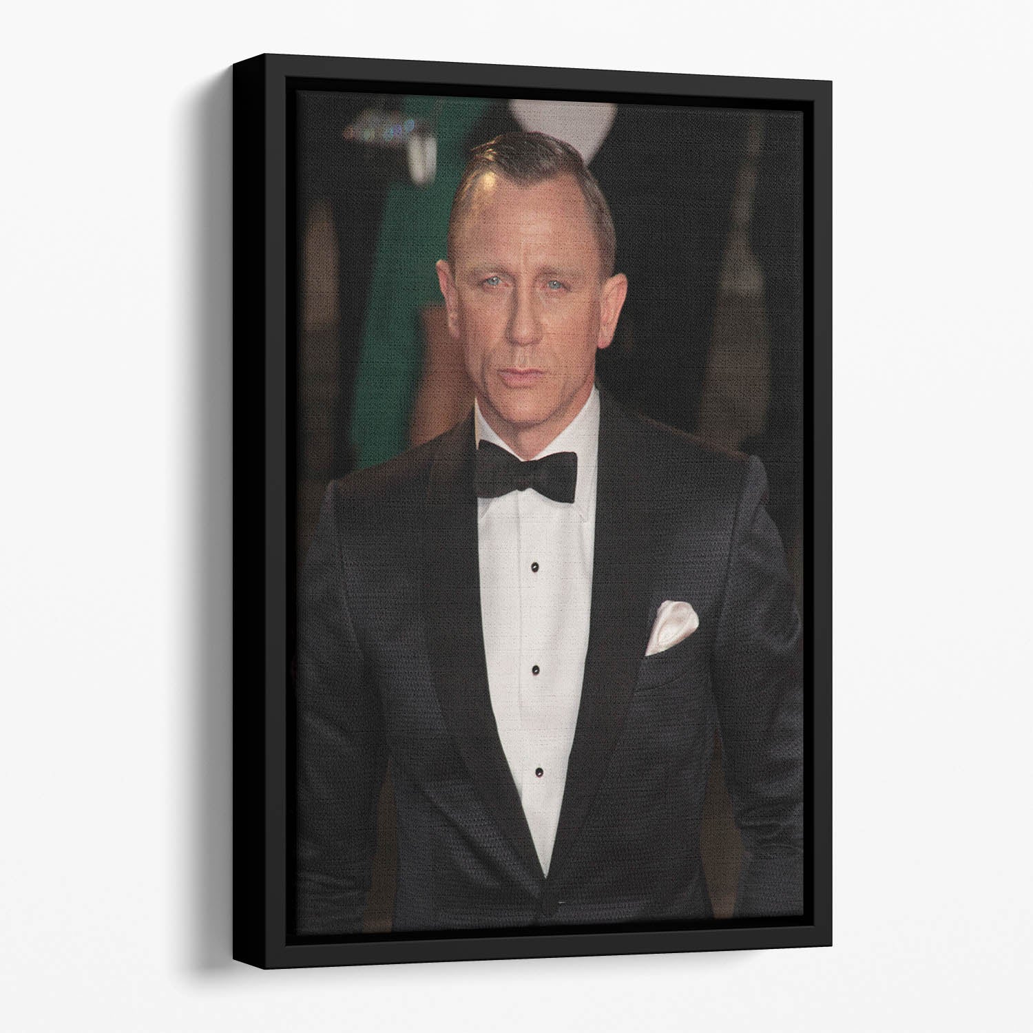 Daniel Craig James Bond Floating Framed Canvas