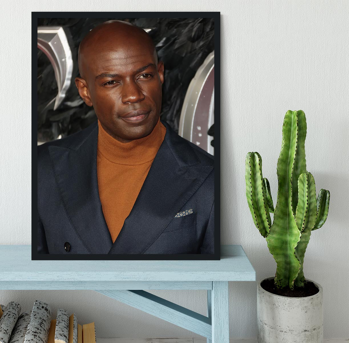 David Gyasi Framed Print - Canvas Art Rocks - 2