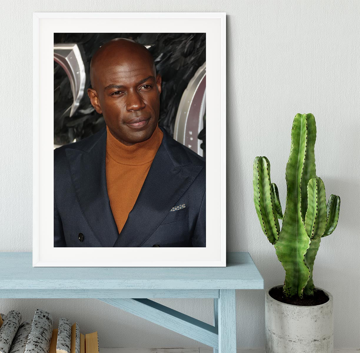 David Gyasi Framed Print - Canvas Art Rocks - 5