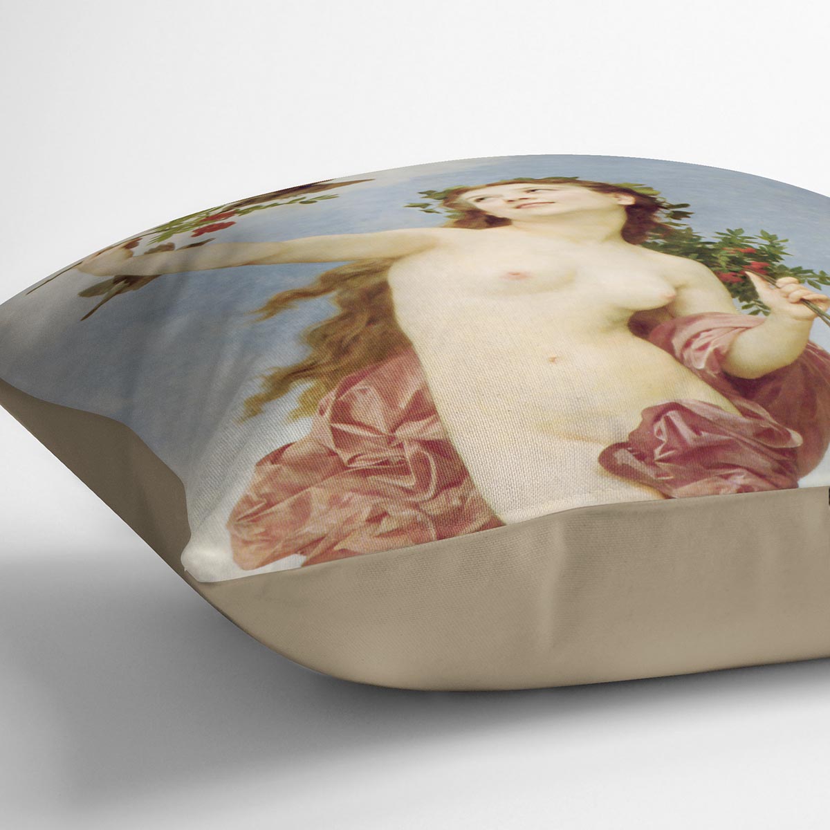 Day By Bouguereau Cushion