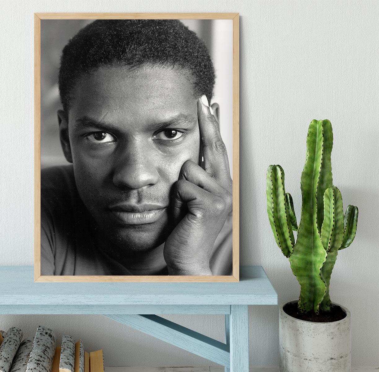 Denzel Washington Framed Print - Canvas Art Rocks - 4