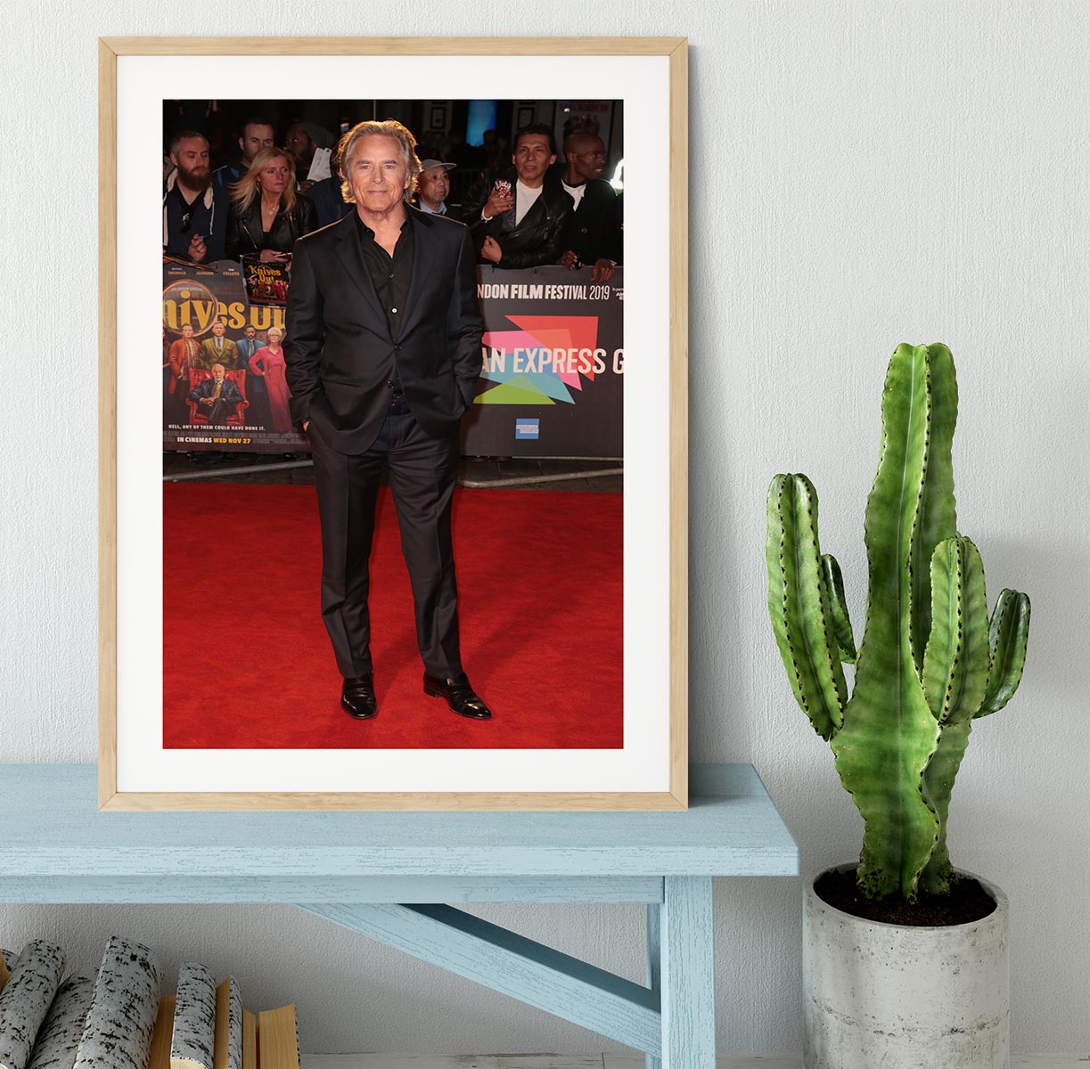 Don Johnson Framed Print - Canvas Art Rocks - 3