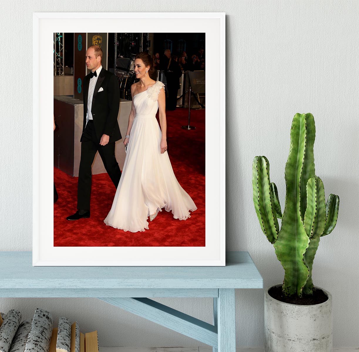 Duke and Duchess of Cambridge BAFTAS 2019 Framed Print - Canvas Art Rocks - 5