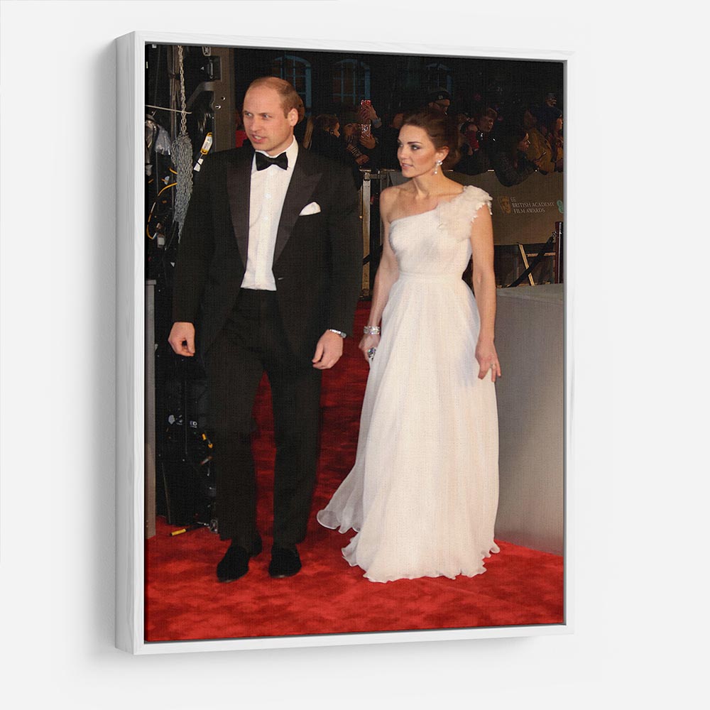 Duke and Duchess of Cambridge at the Baftas HD Metal Print