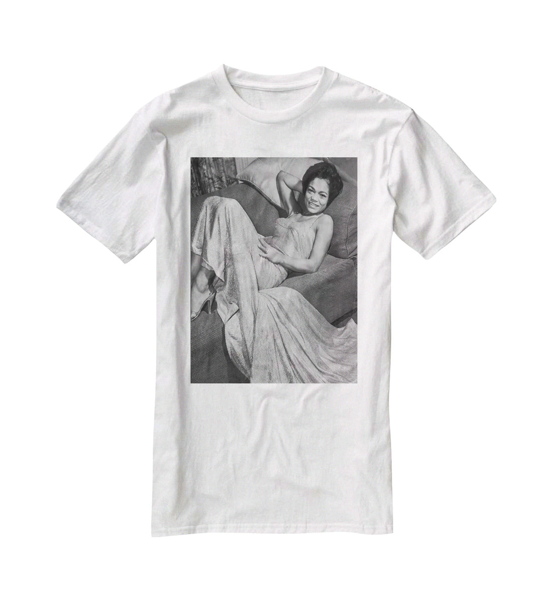 Eartha Kitt singer T-Shirt - Canvas Art Rocks - 5