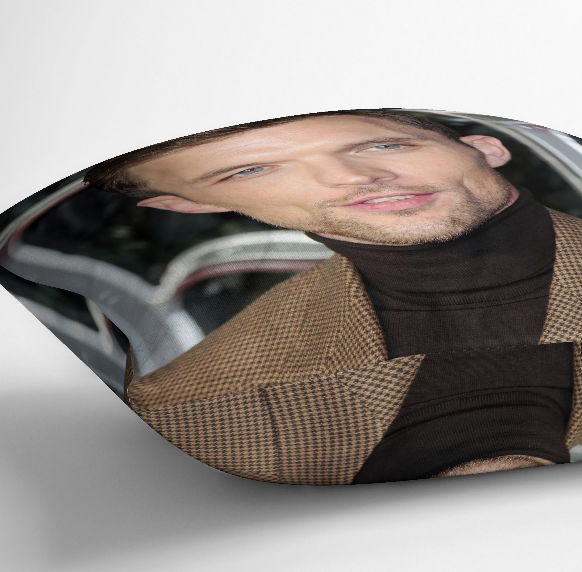 Ed Skrein Cushion - Canvas Art Rocks - 3