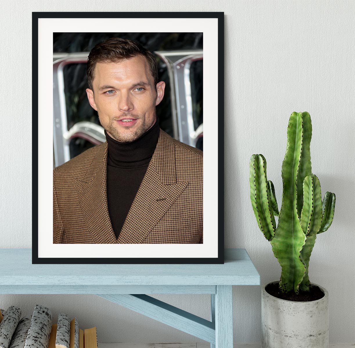 Ed Skrein Framed Print - Canvas Art Rocks - 1