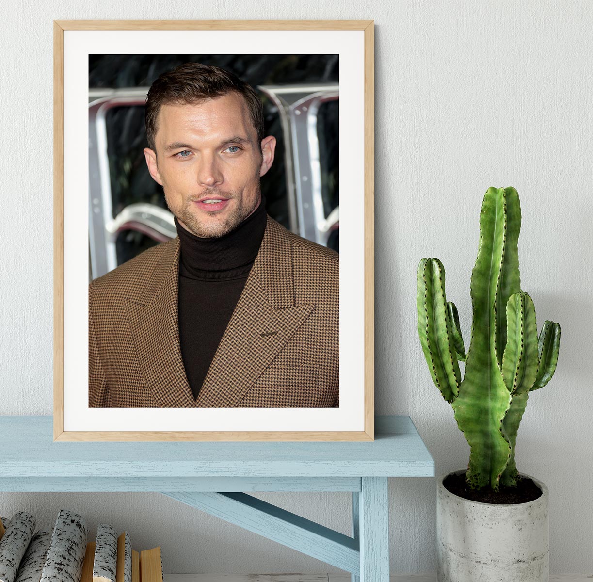 Ed Skrein Framed Print - Canvas Art Rocks - 3