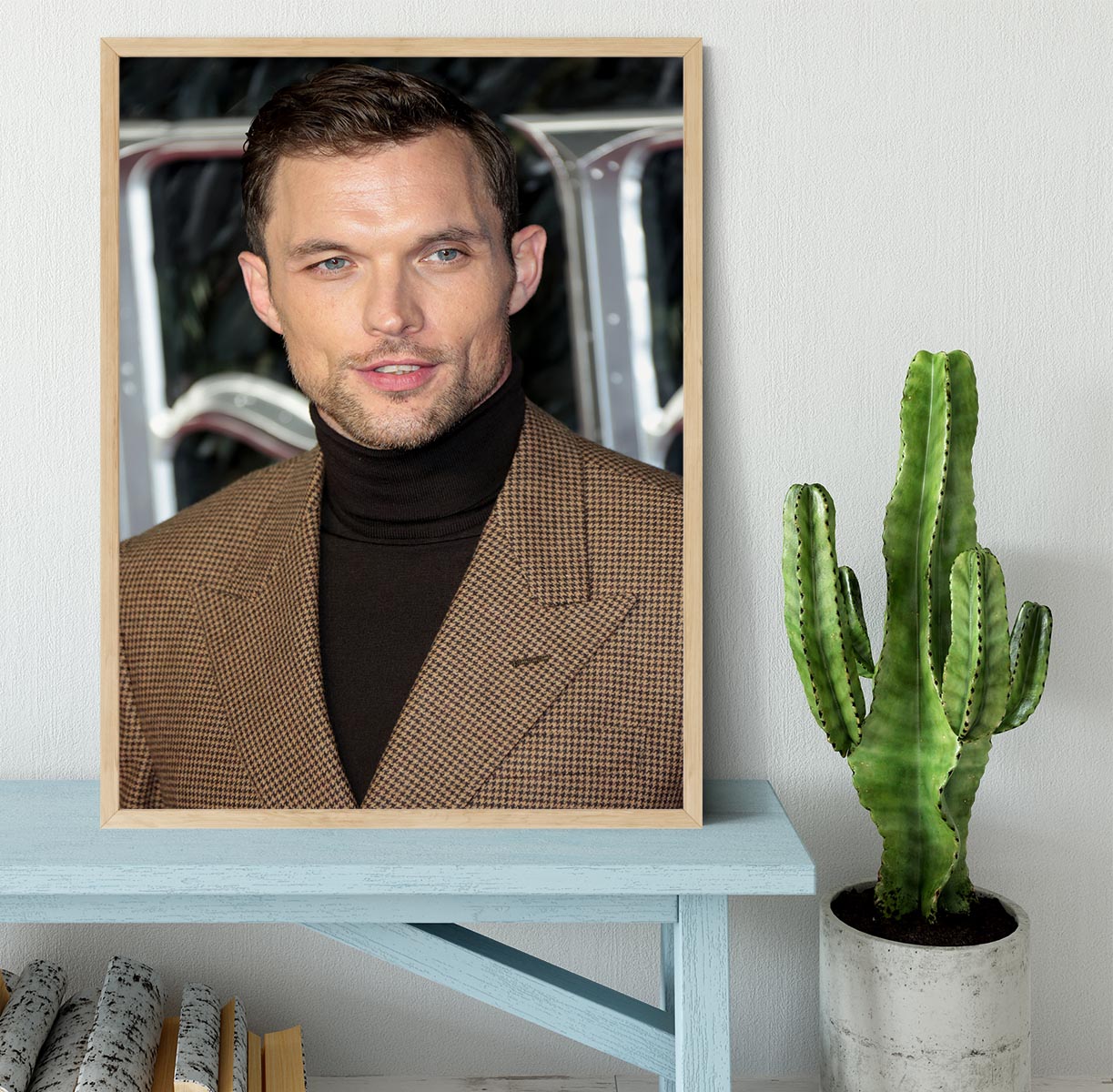 Ed Skrein Framed Print - Canvas Art Rocks - 4