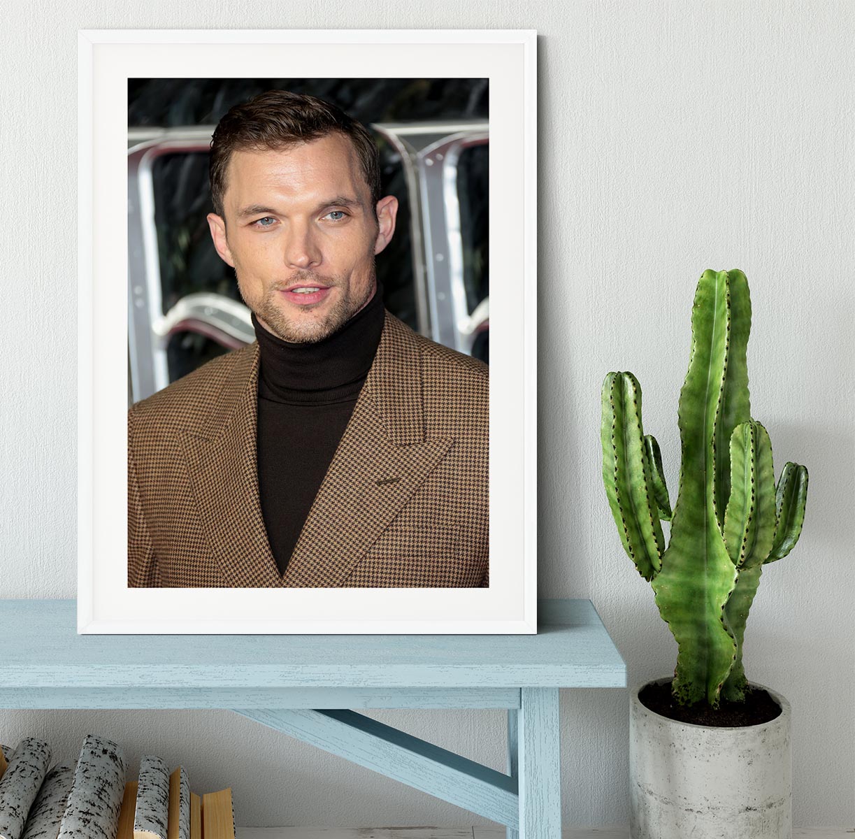 Ed Skrein Framed Print - Canvas Art Rocks - 5