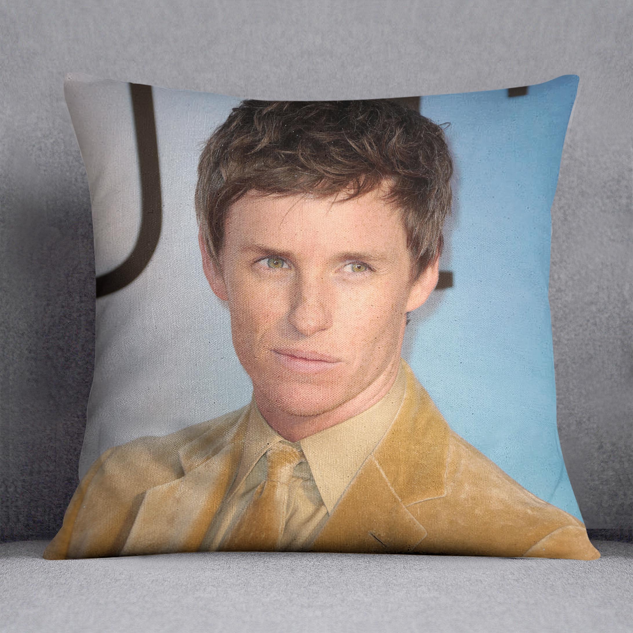 Eddie Redmayne Cushion - Canvas Art Rocks - 1