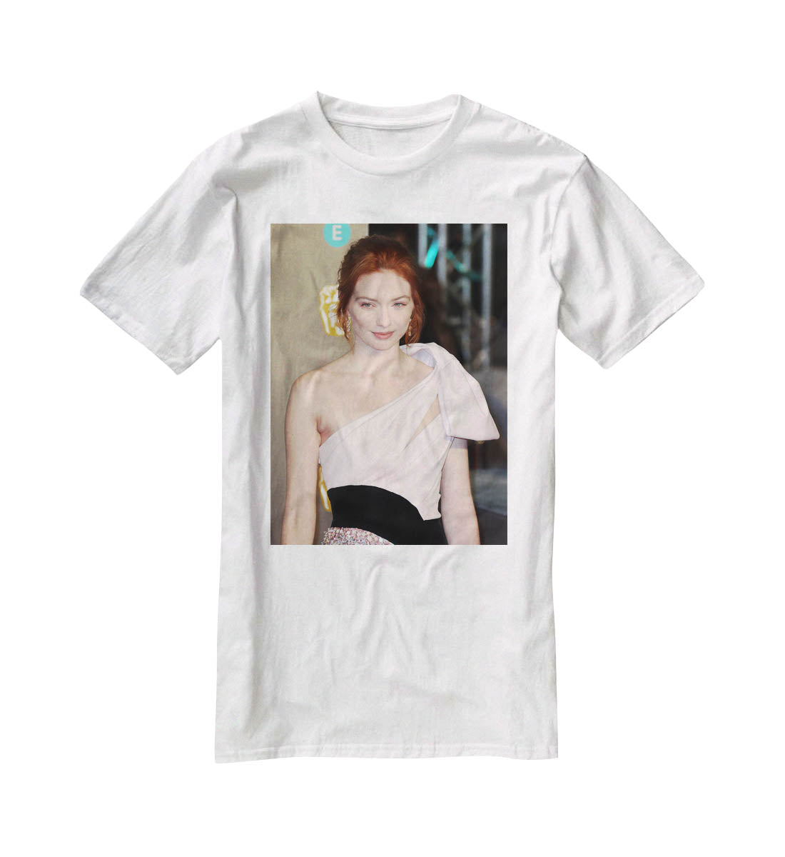 Eleanor Tomlinson T-Shirt - Canvas Art Rocks - 5