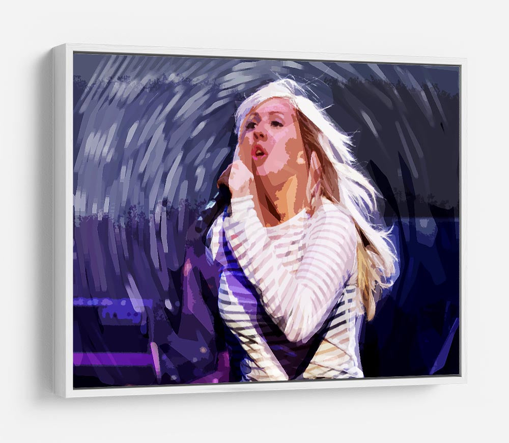 Ellie Goulding on stage Pop Art HD Metal Print
