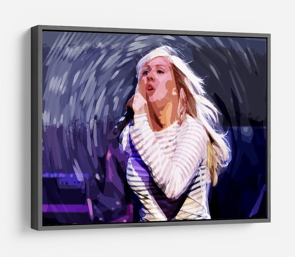 Ellie Goulding on stage Pop Art HD Metal Print