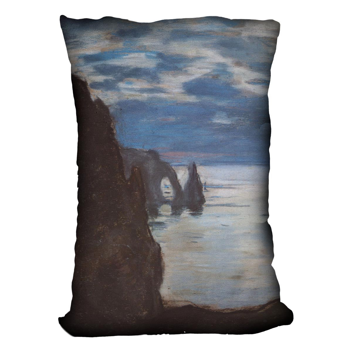 Etretat by Monet Cushion