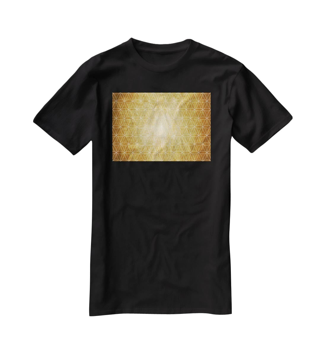 Flower Geometry T-Shirt - Canvas Art Rocks - 1