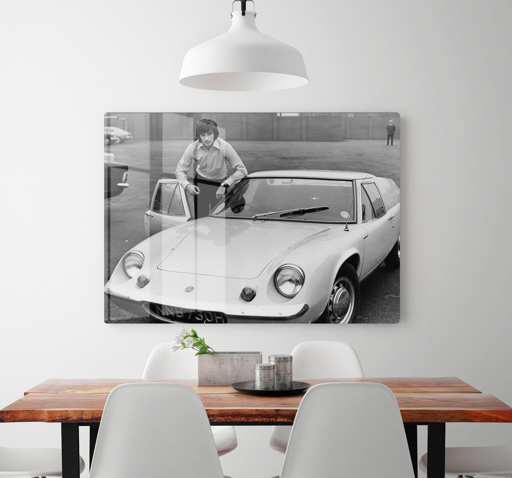 Wall Art Print Porsche minimalist sport