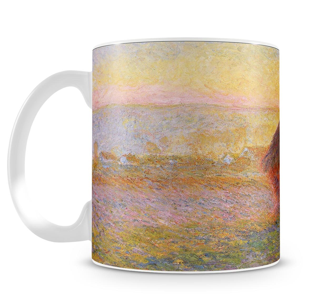 Graystacks by Monet Mug - Canvas Art Rocks - 4