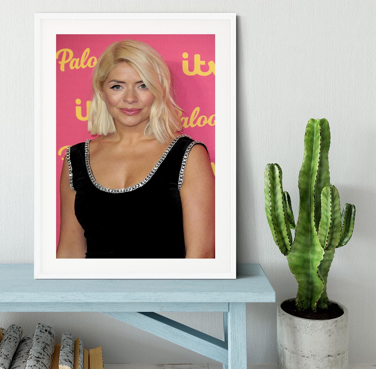 Holly Willoughby Framed Print - Canvas Art Rocks - 5